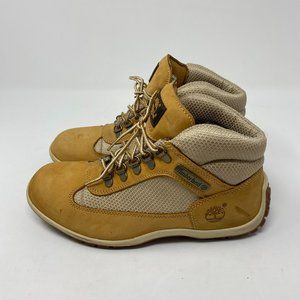 Timberland Waterproof Ankle Boots Hiking Outdoor Genuine Leather Shoes Size 8M